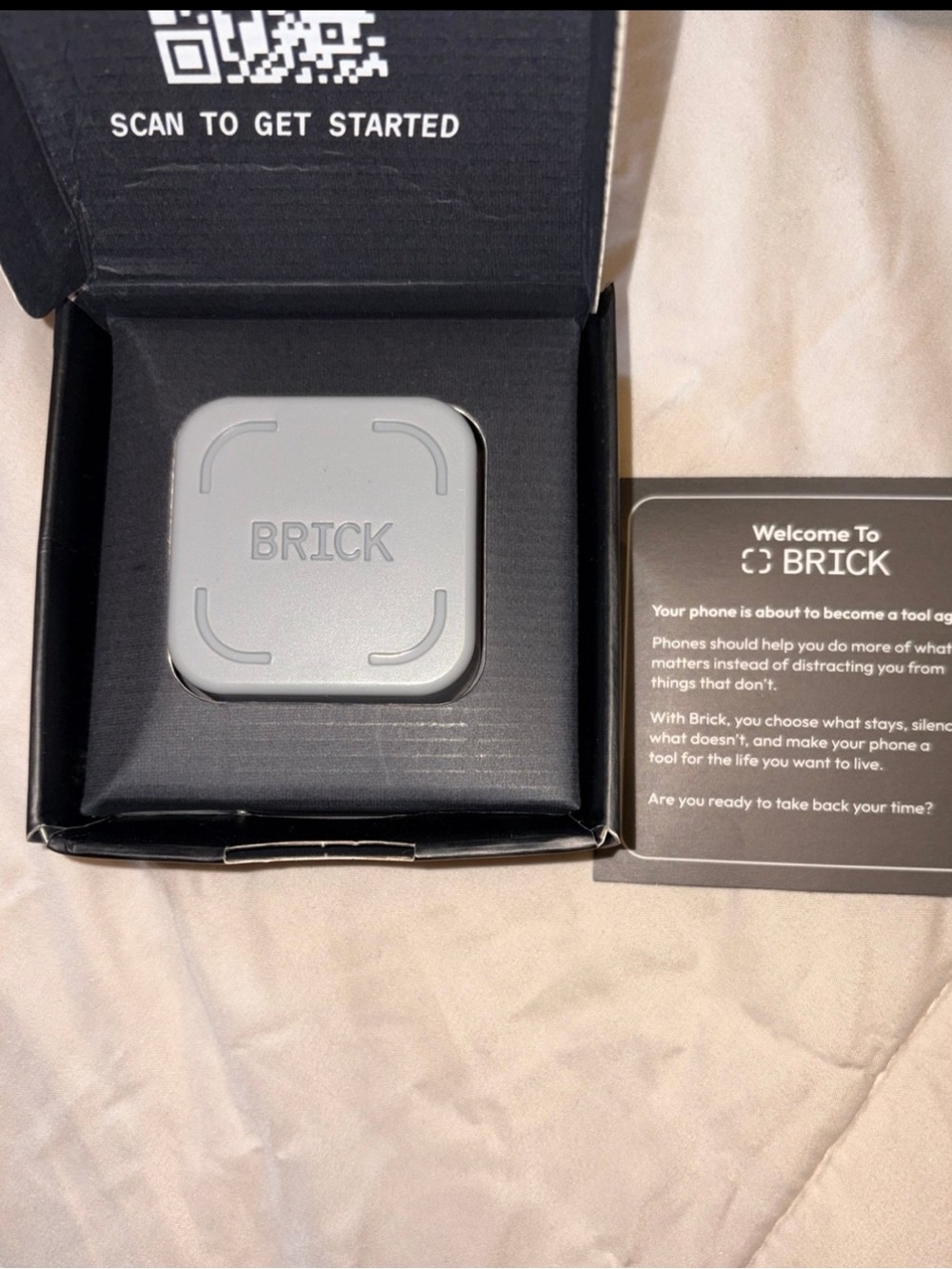 Brick Smartphone Access Blocker - Silver